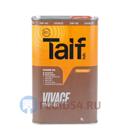 TAIF VIVACE 5W-40 1л
